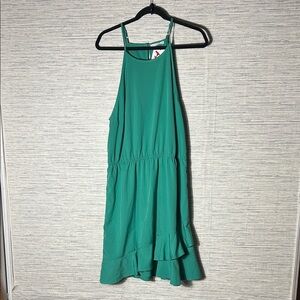 Boutique Staccato Green High-Low Dress Size 2XL (151)
